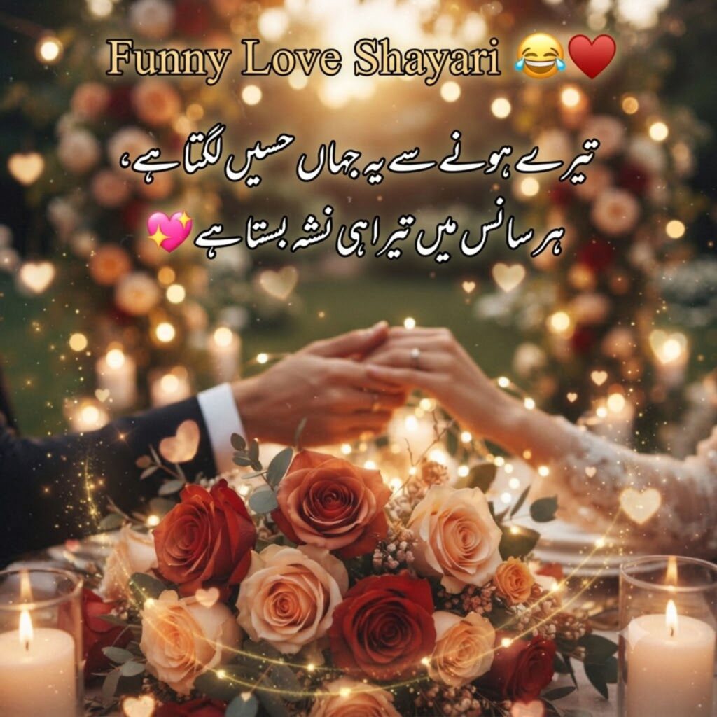 Funny Love Shayari in Hindi English 😂❤️