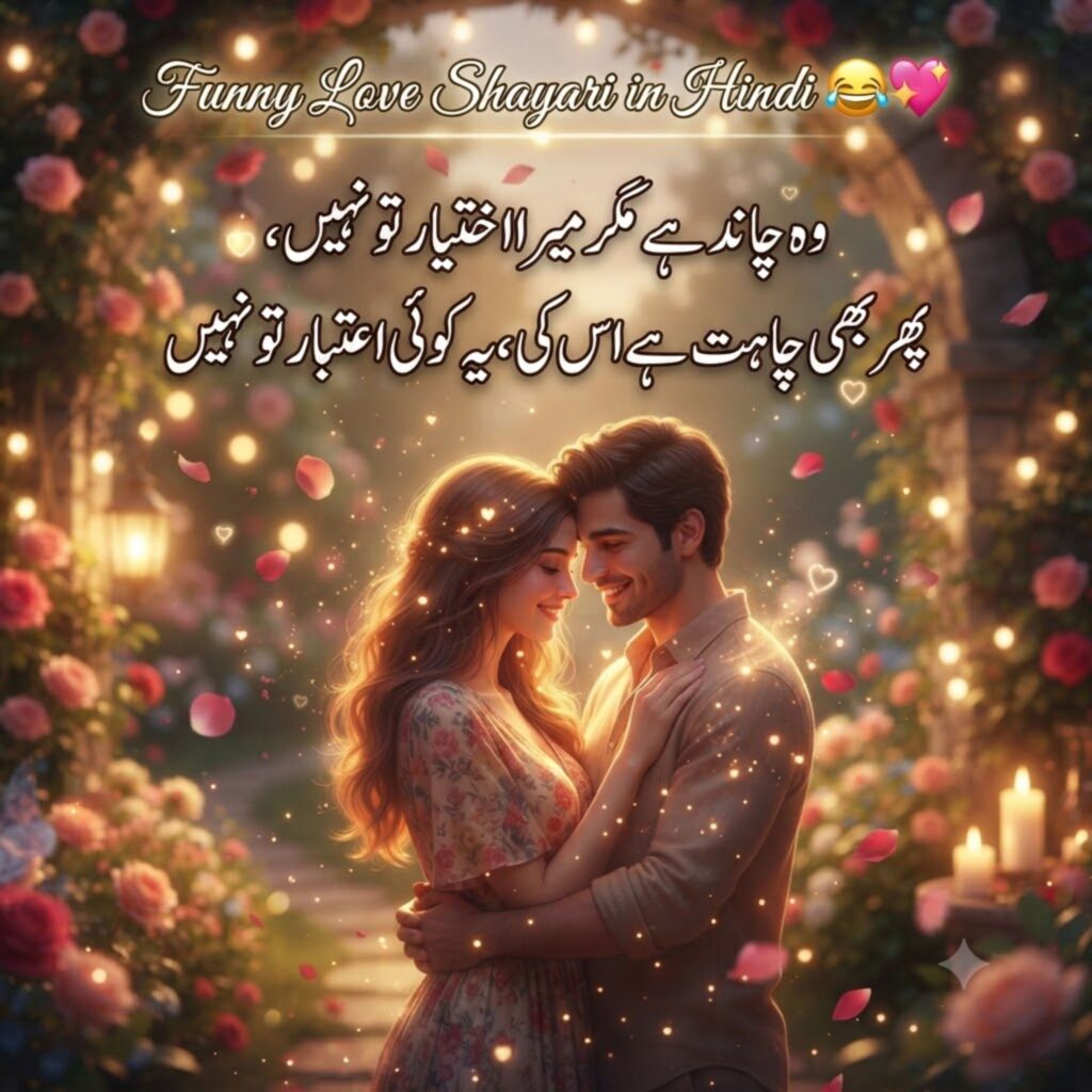 Funny Love Shayari in Hindi 😂💖