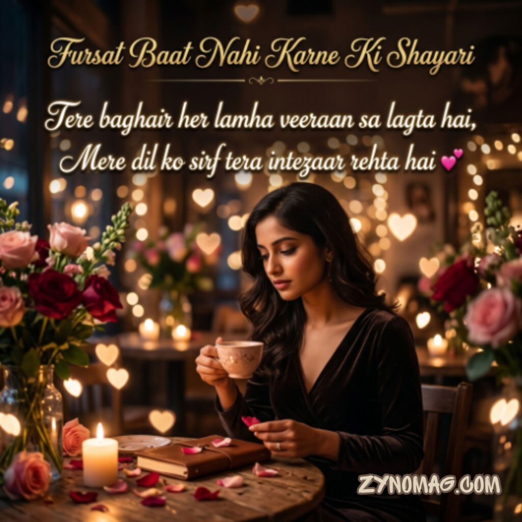 Fursat Baat Nahi Karne Ki Shayari