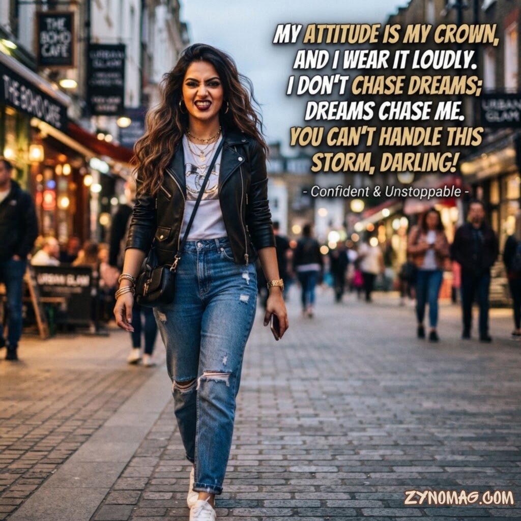 Girl Attitude Shayari in English