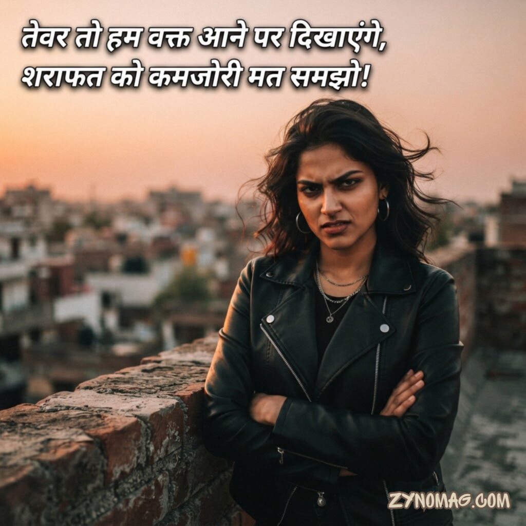 Gussa Female Attitude Shayari