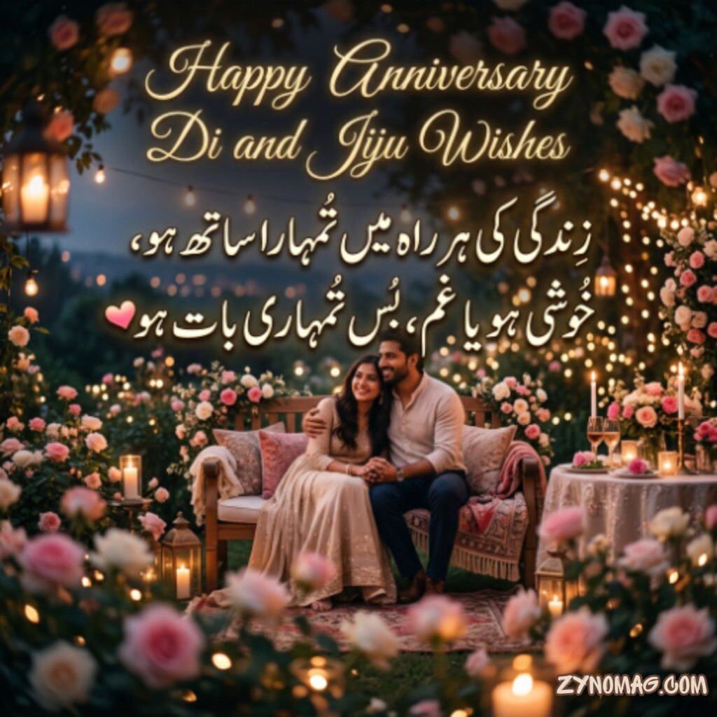 Happy Anniversary Di and Jiju Wishes