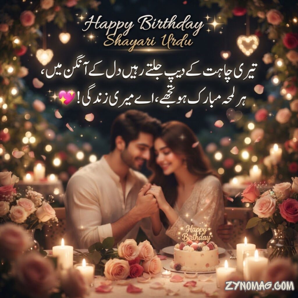 Happy Birthday Shayari Urdu
