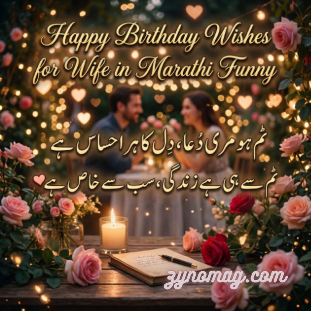Happy Birthday Wishes for Wife in Marathi Funny