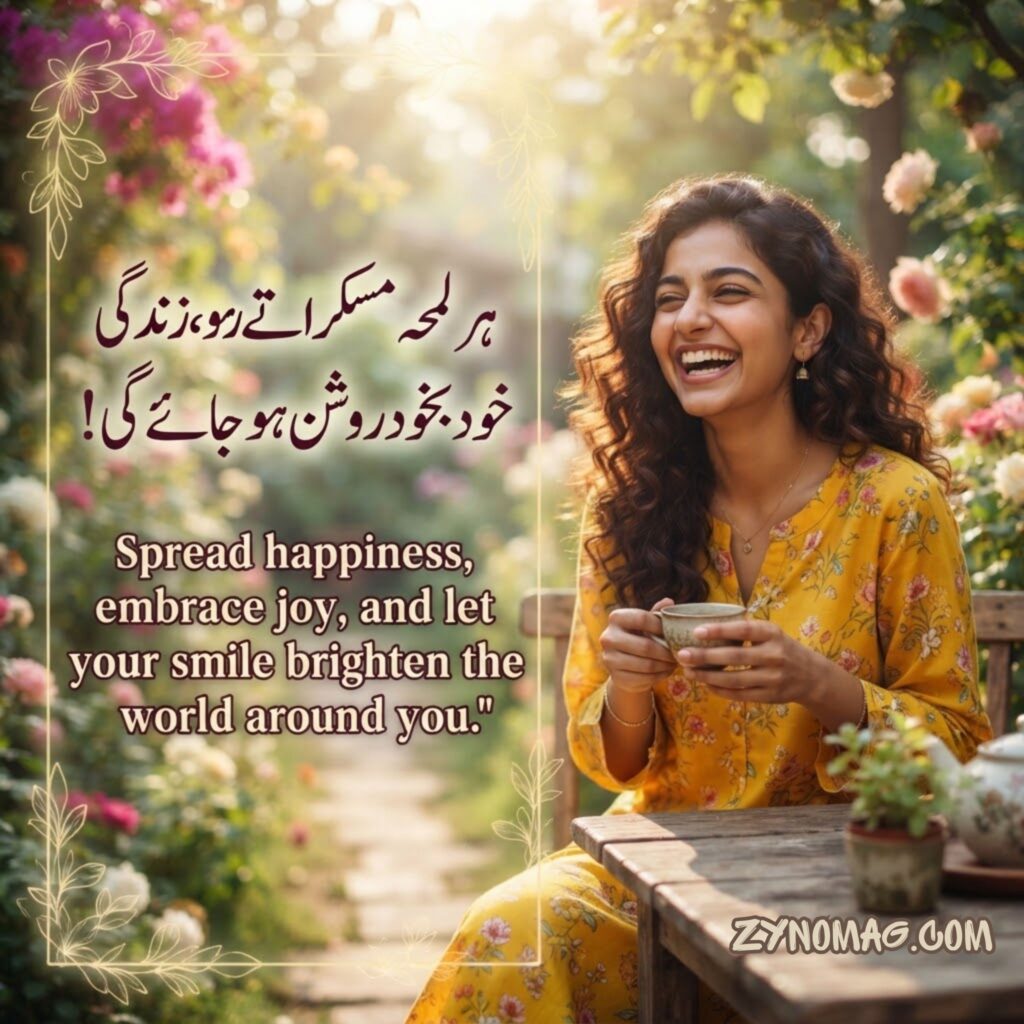 Happy Life Smile Shayari To Share