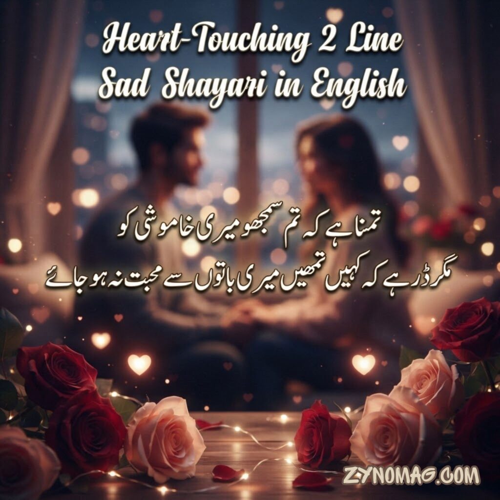 Heart-Touching 2 Line Sad Shayari in English