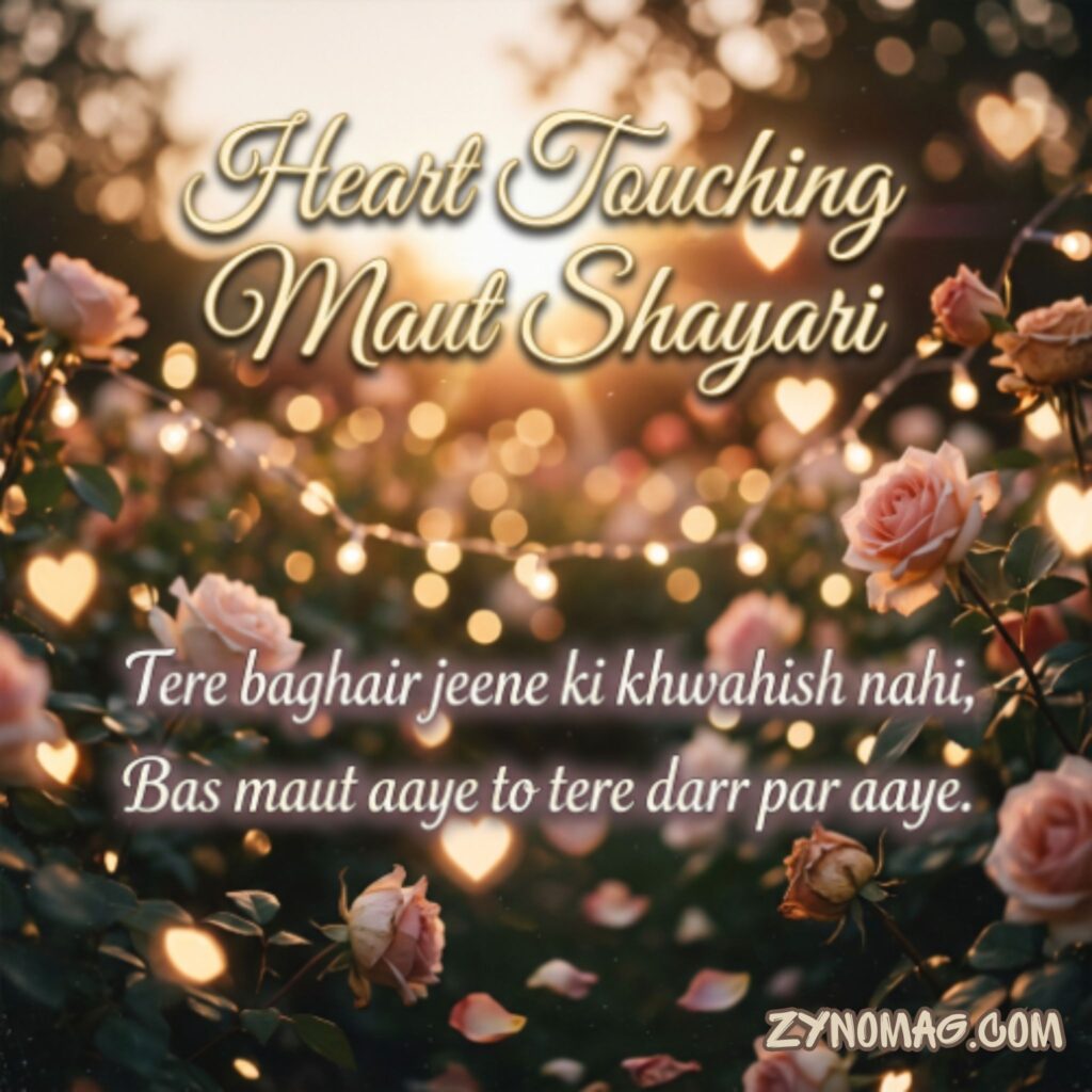 Heart Touching Maut Shayari