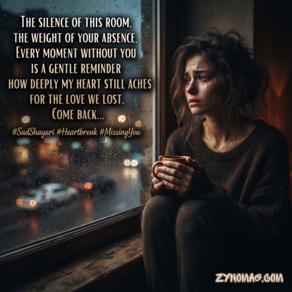 Heart Touching Sad Shayari in English for Boyfriend