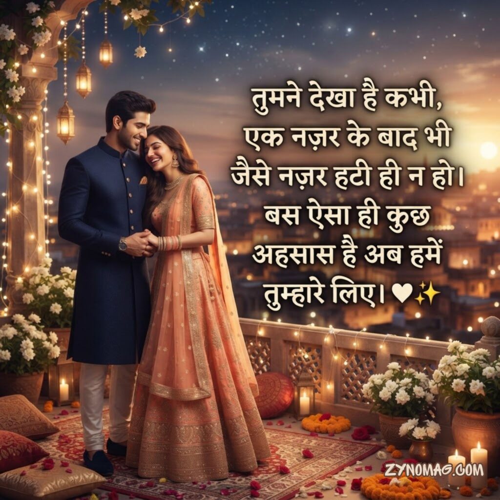 Hindi Romantic Dialogue