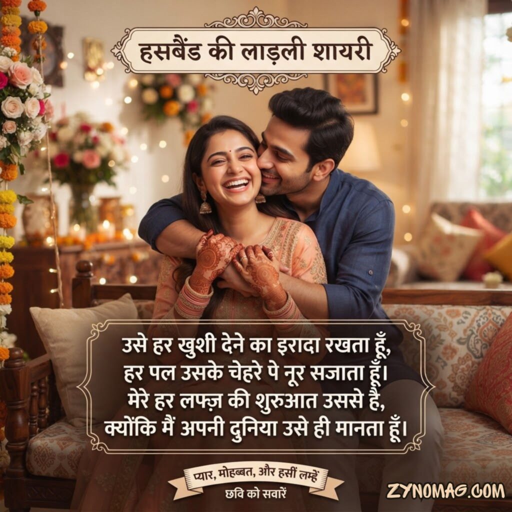 Husband Ki Ladli Shayari