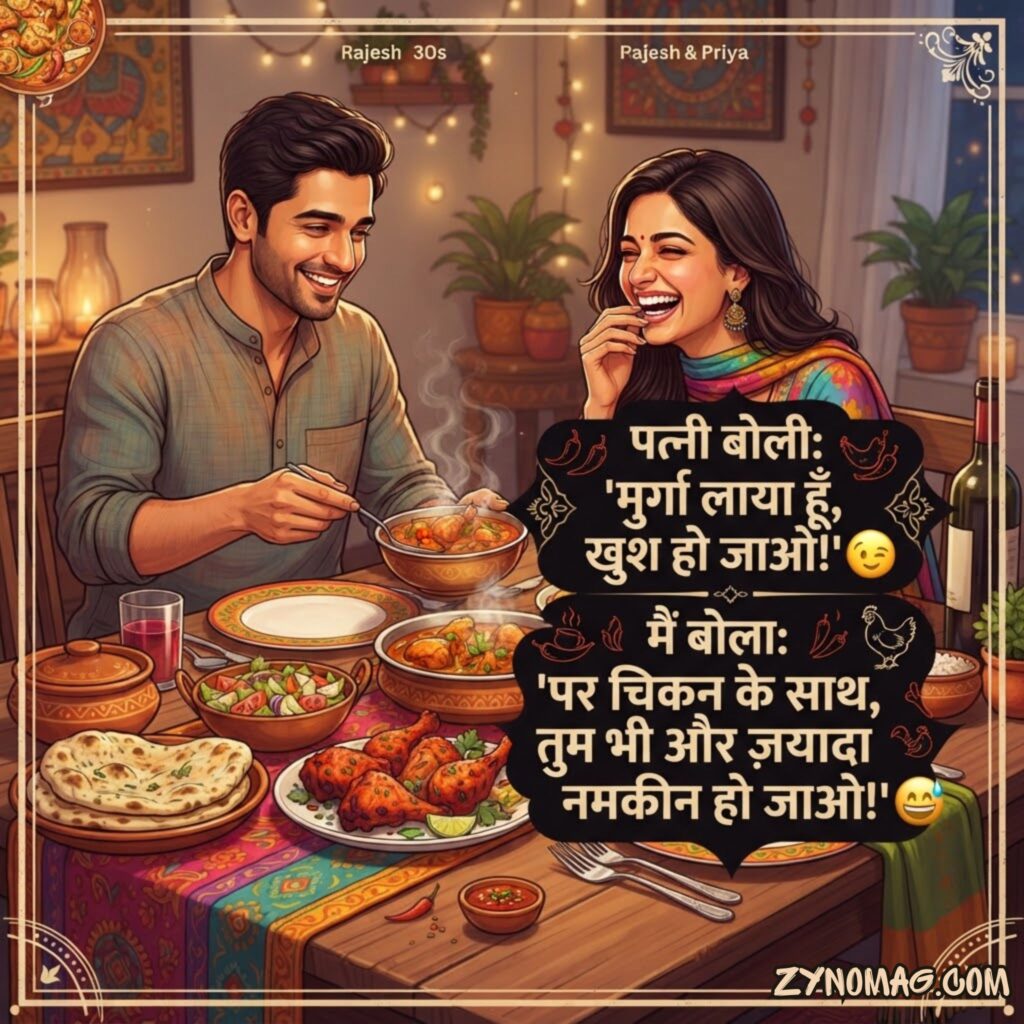 Husband Wife Non Veg Shayari in Hindi