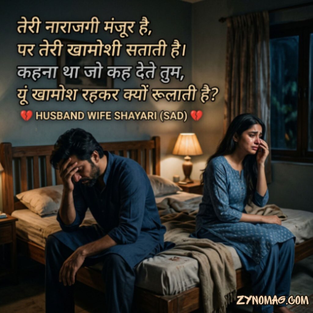 Husband Wife Shayari Sad