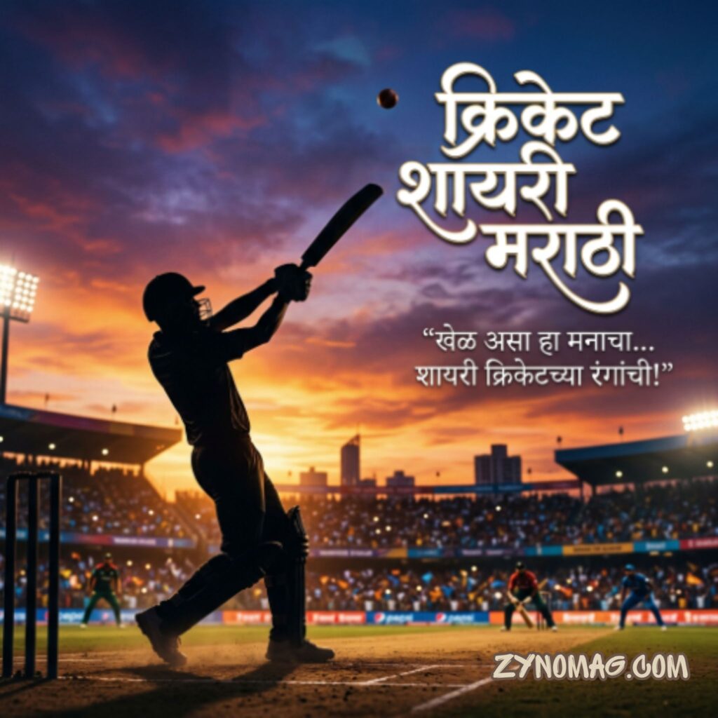 Cricket Shayari Marathi