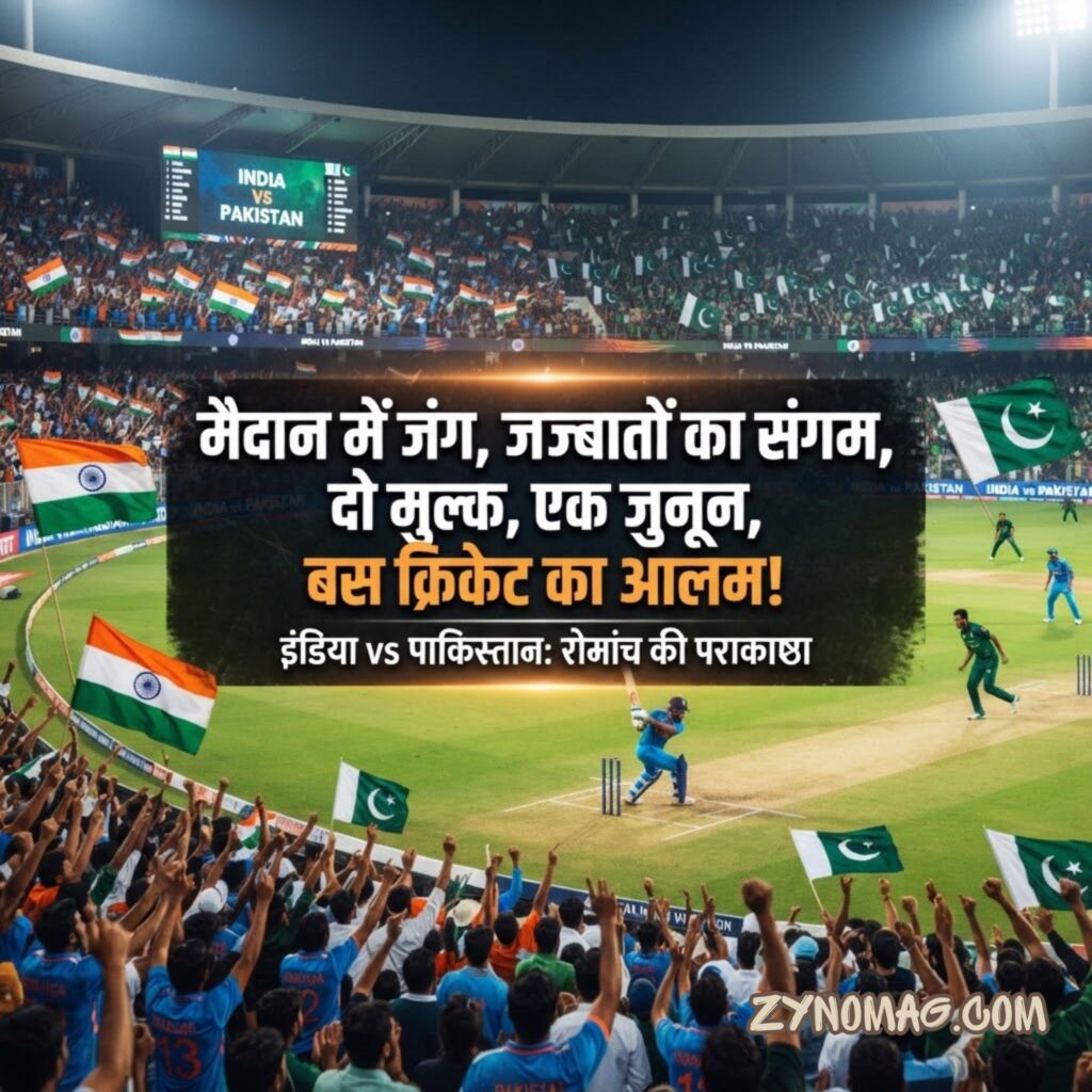 India vs Pakistan Cricket Shayari in Hindi