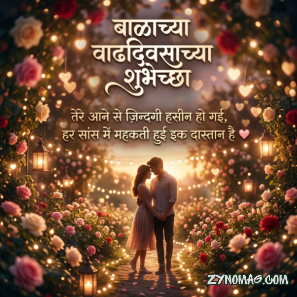 Inspirational Birthday Wishes for Baby Girl in Marathi