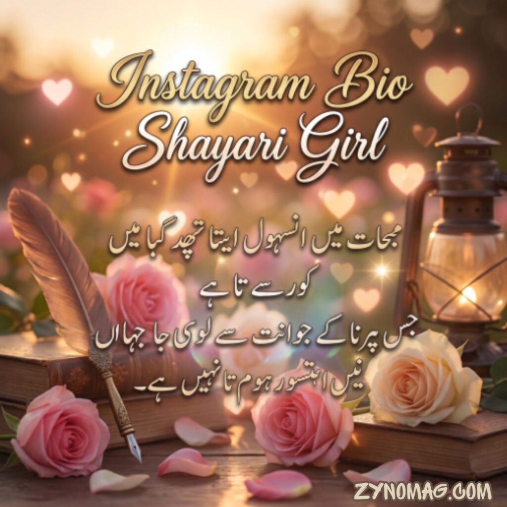 Instagram Bio Shayari Girl