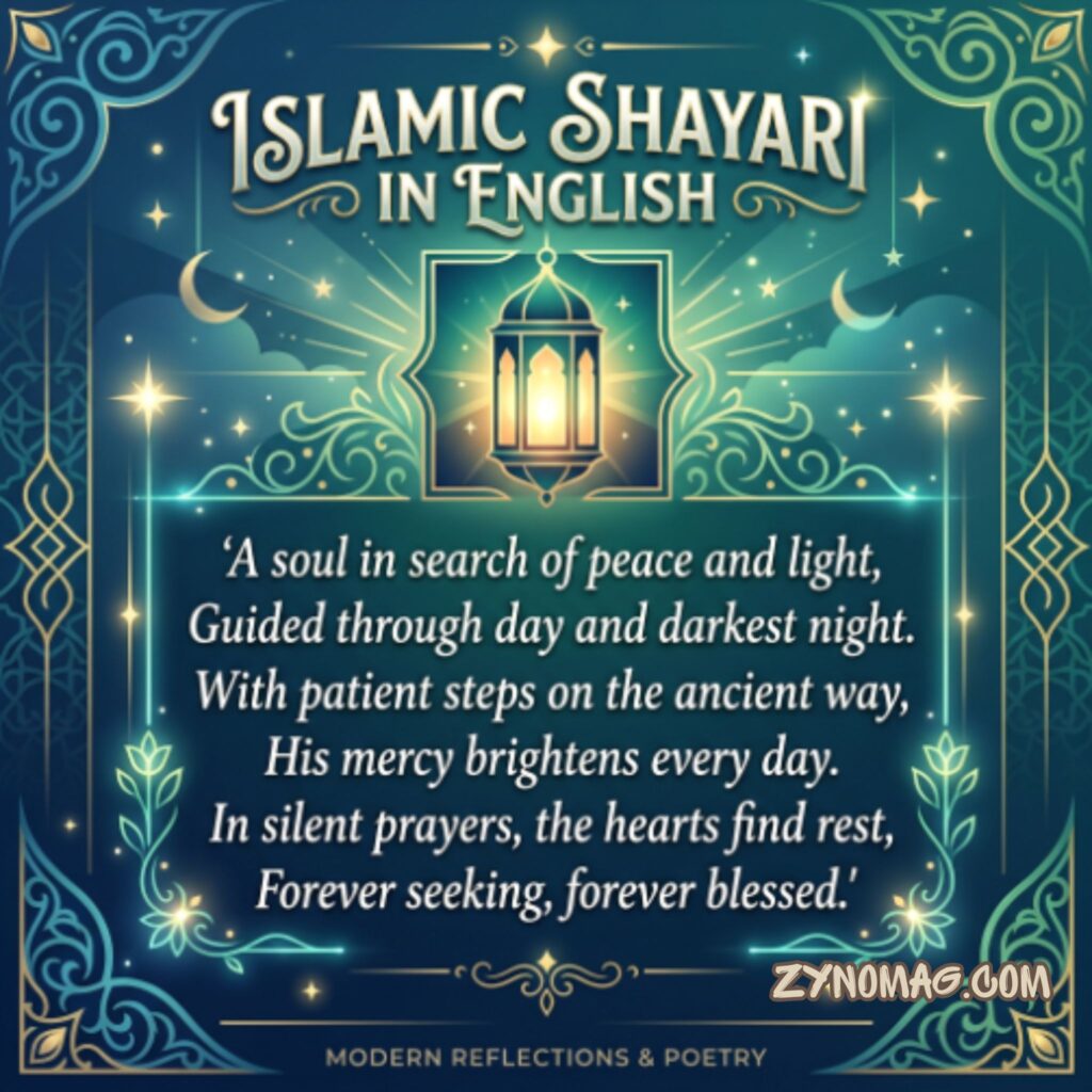 Islamic Shayari in English