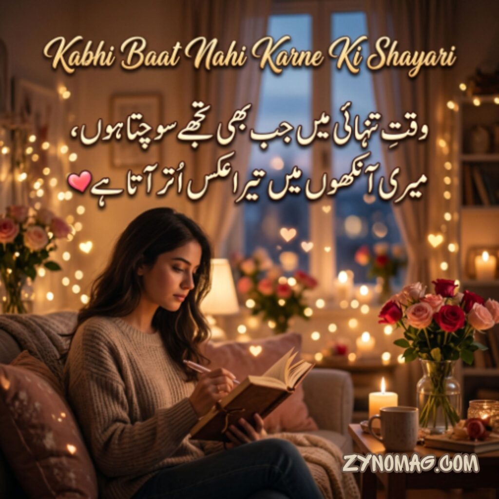 Kabhi Baat Nahi Karne Ki Shayari