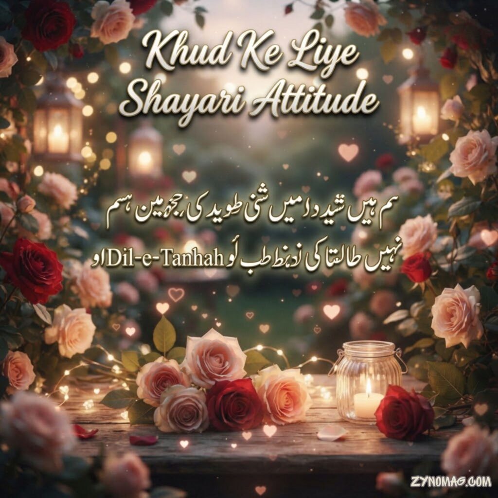 Khud Ke Liye Shayari Attitude