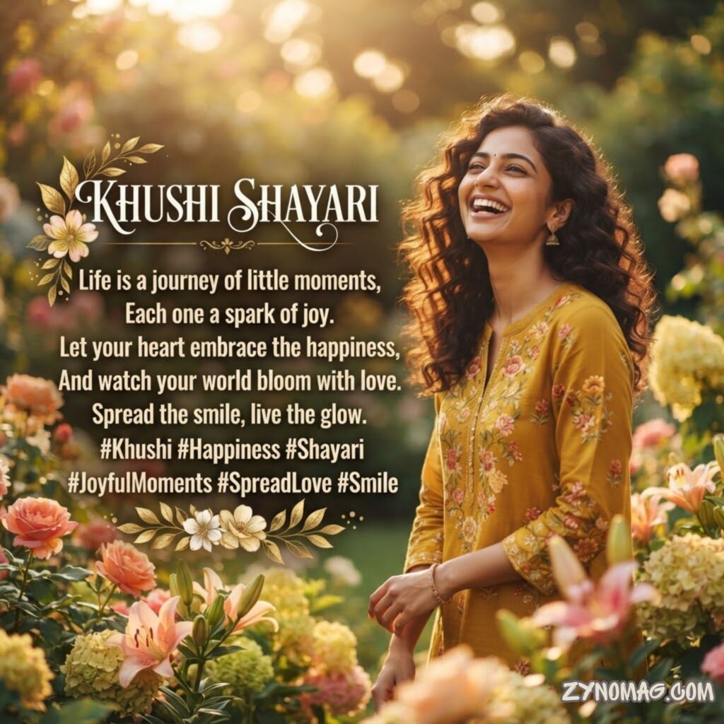 Khushi Shayari English