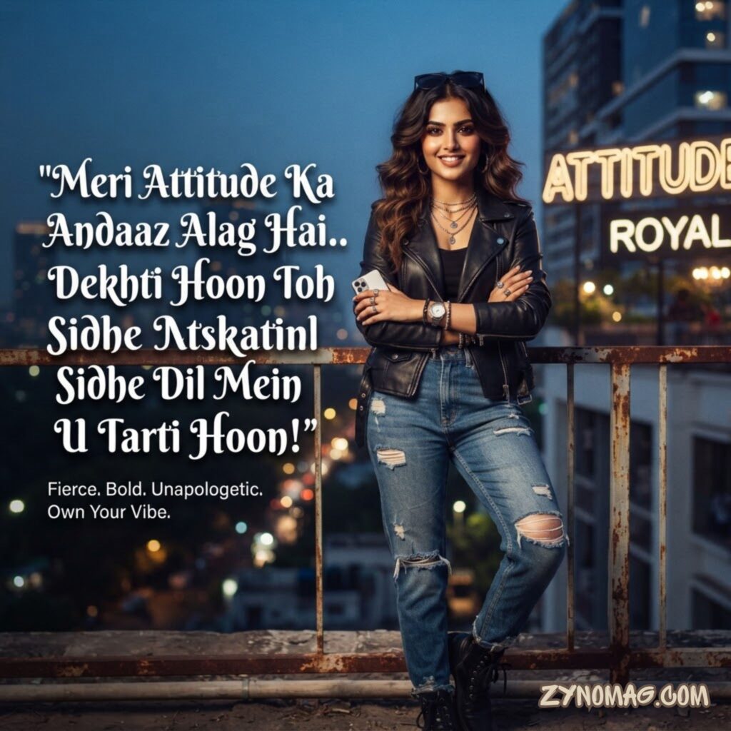Killer Attitude Shayari for Girls