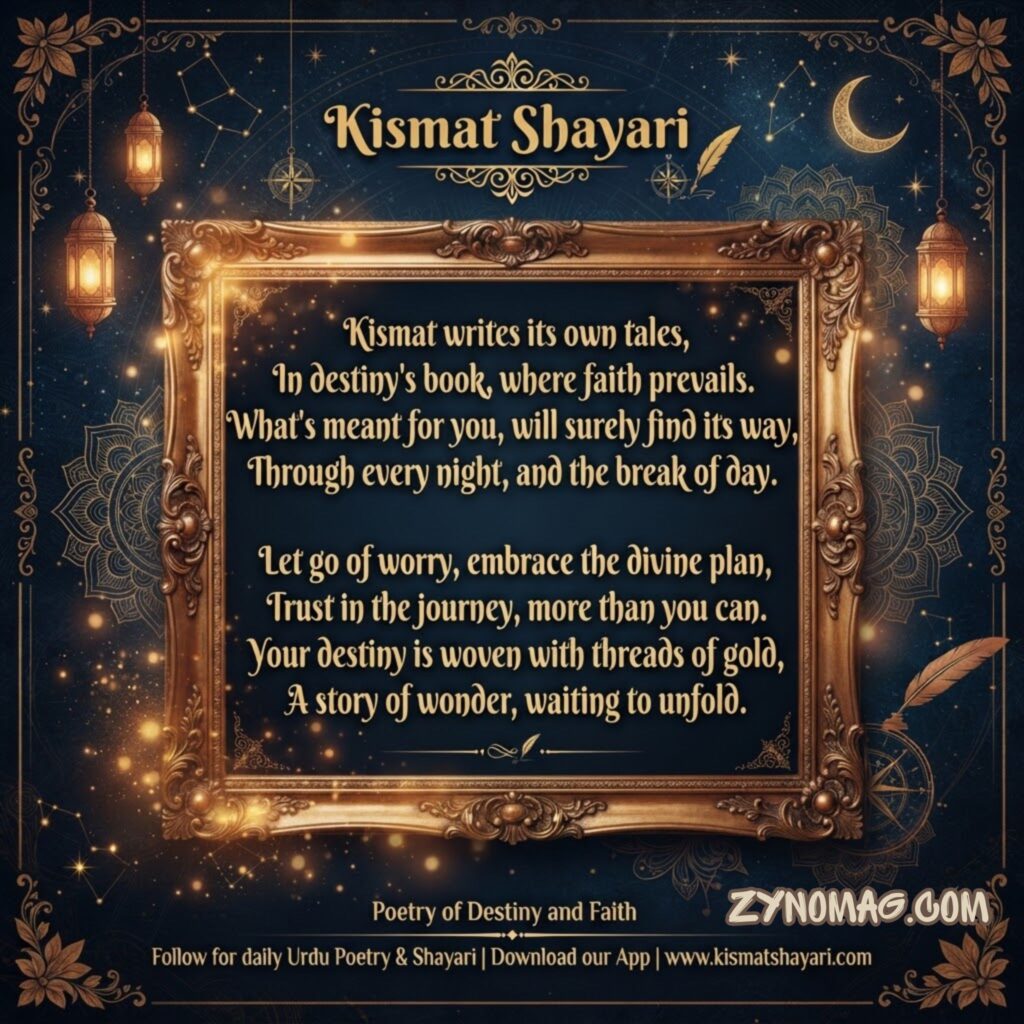 Kismat Shayari in English