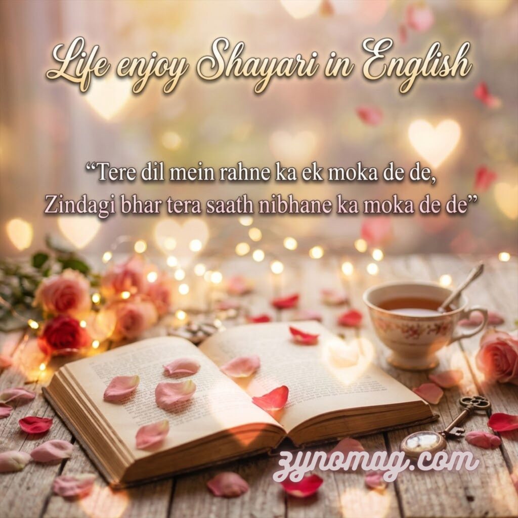 Life enjoy Shayari in English