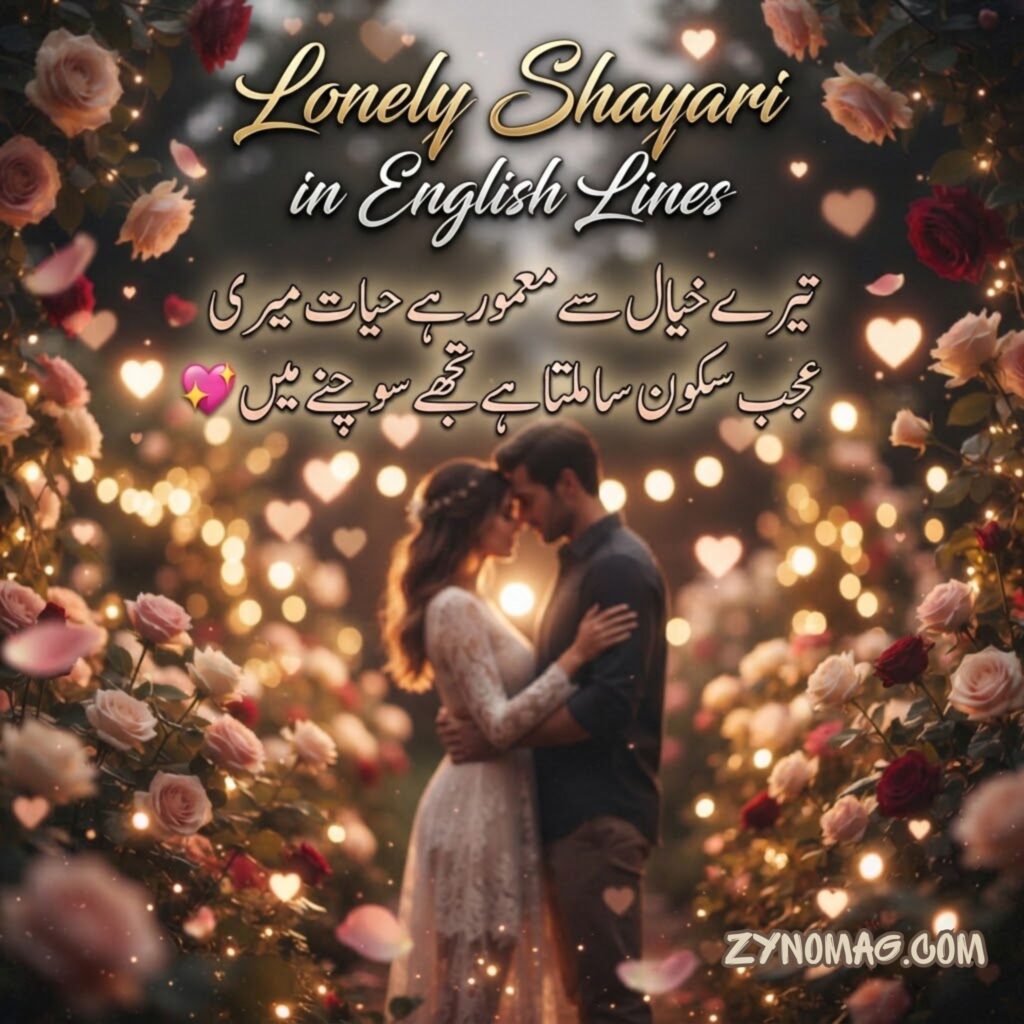 Lonely Shayari in English Lines