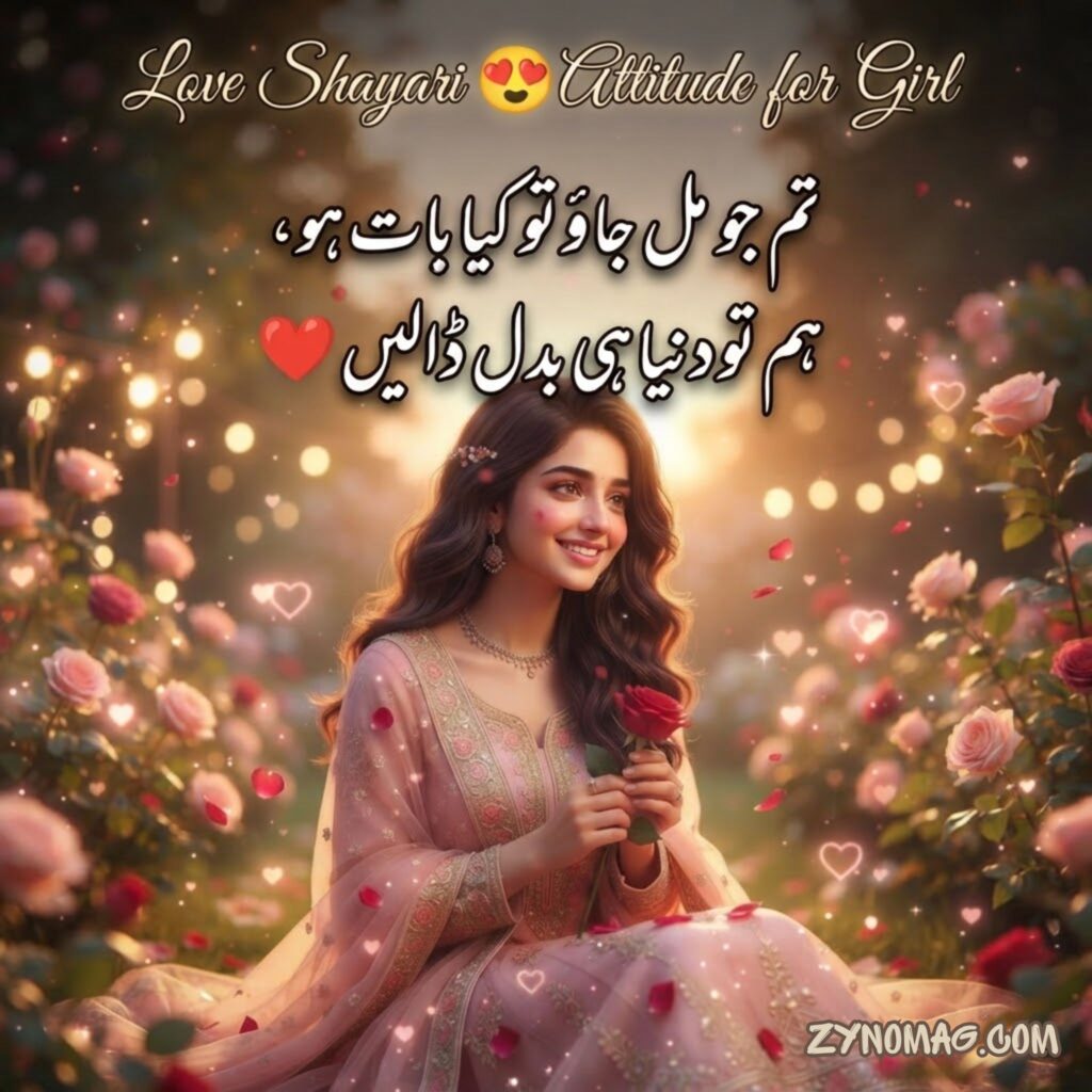 Love Shayari 😍 Attitude for Girl