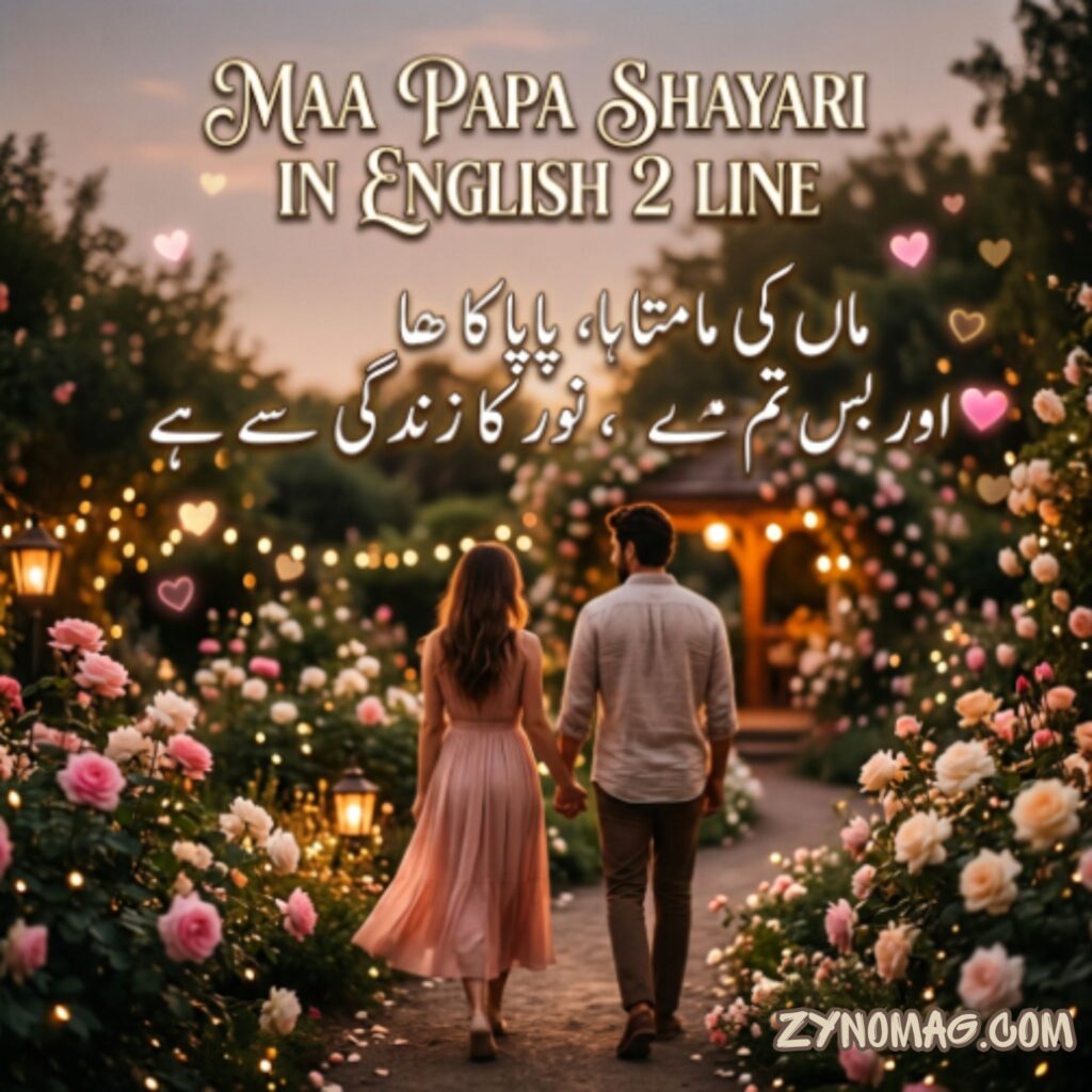 Maa Papa Shayari In English 2 Line