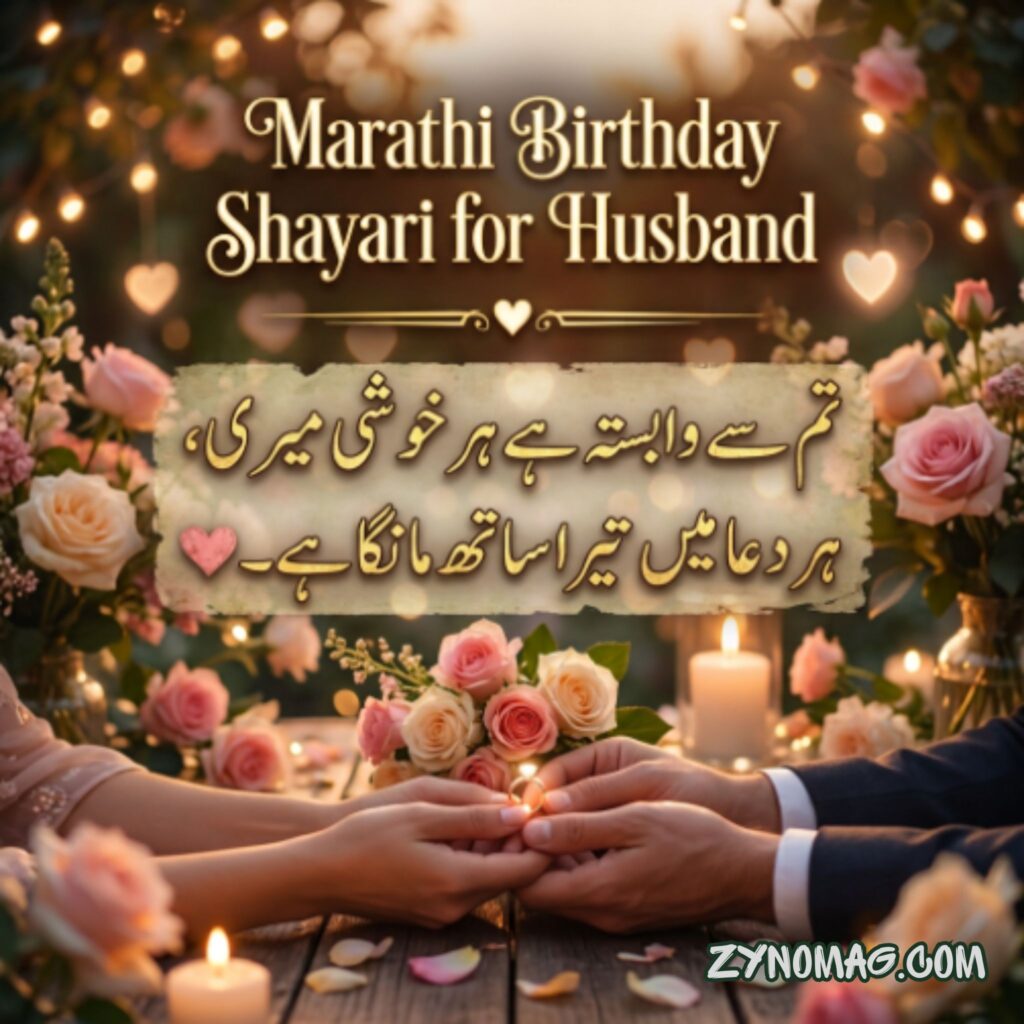 Marathi Birthday Shayari for Husband