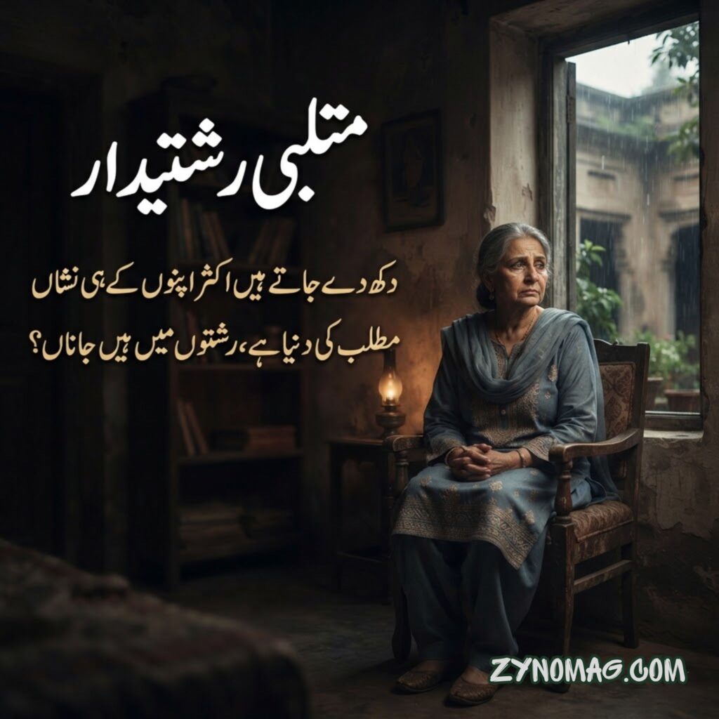 Matlabi Rishtedar Shayari Urdu