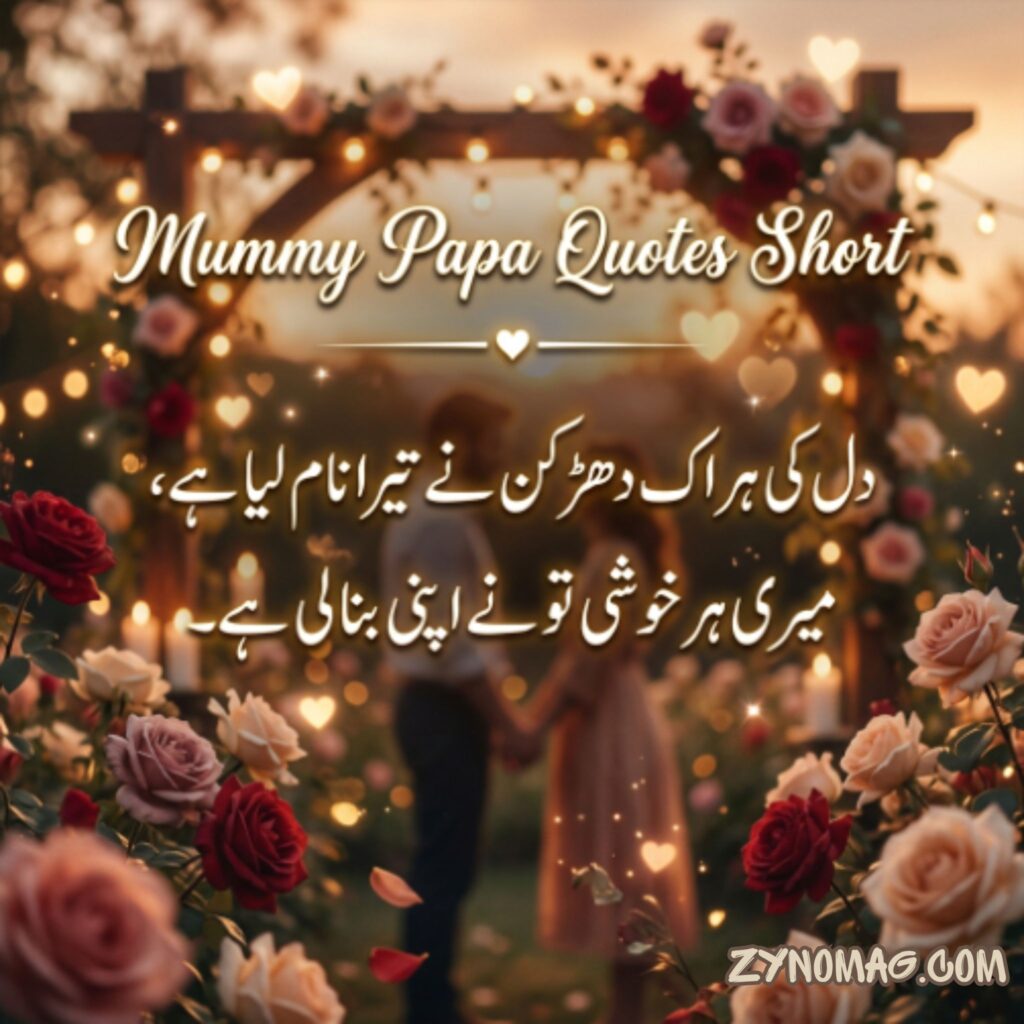 Mummy Papa Quotes Short