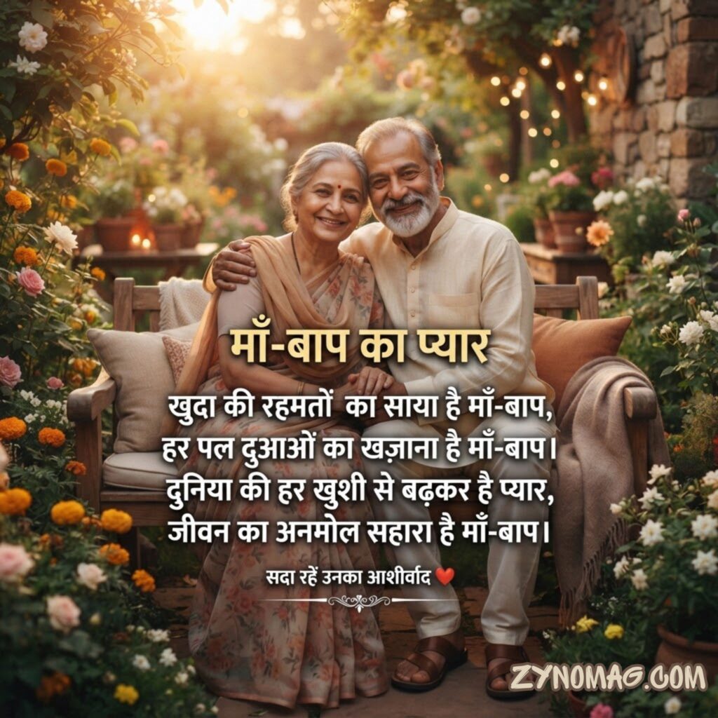 Mummy Papa Shayari in Hindi Text