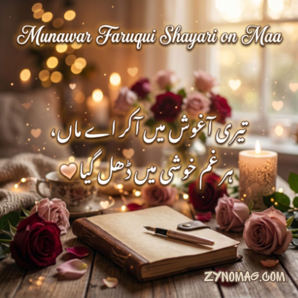 Munawar Faruqui Shayari on Maa