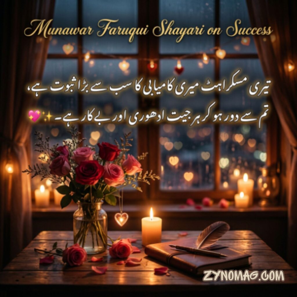 Munawar Faruqui Shayari on Success
