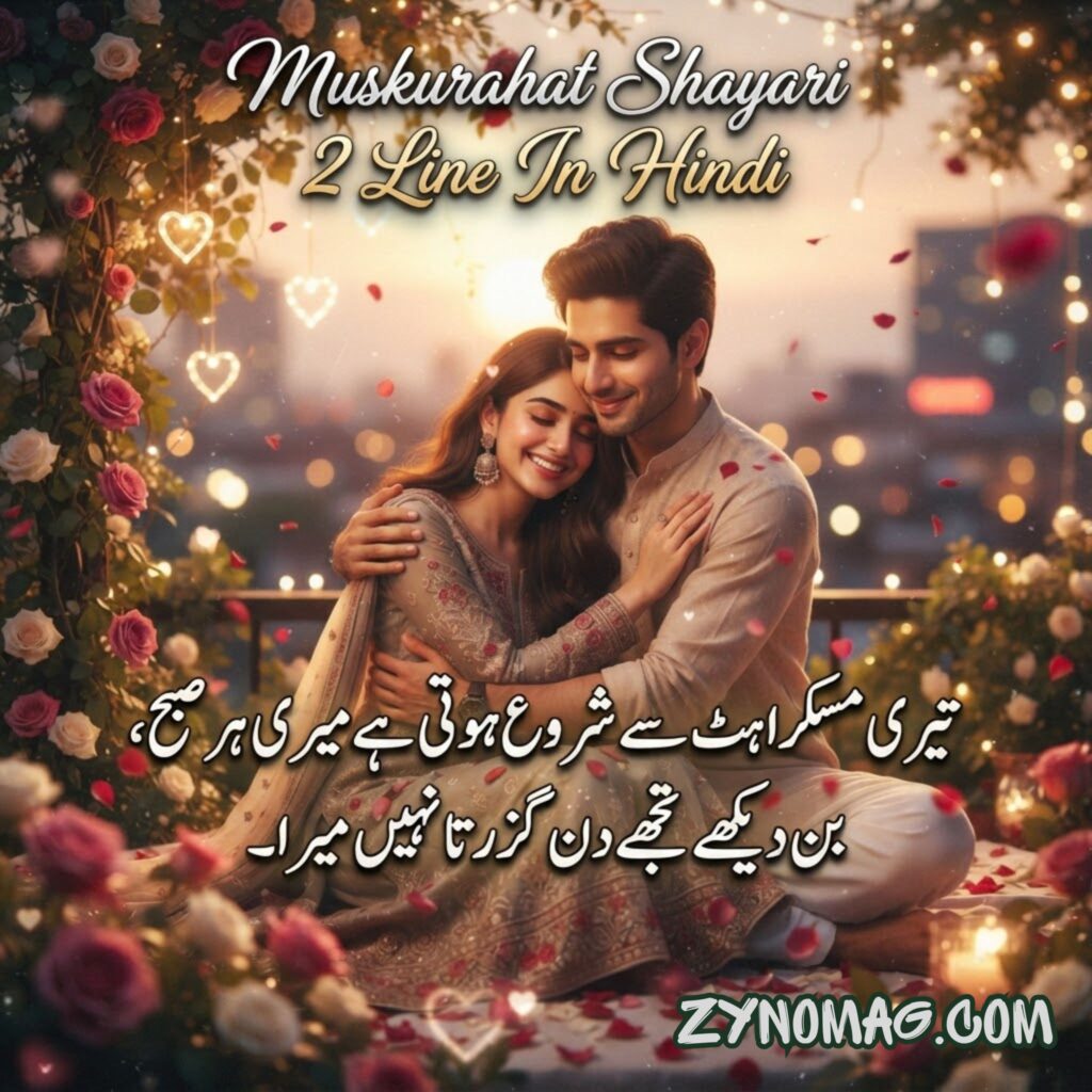 Muskurahat Shayari 2 Line In Hindi