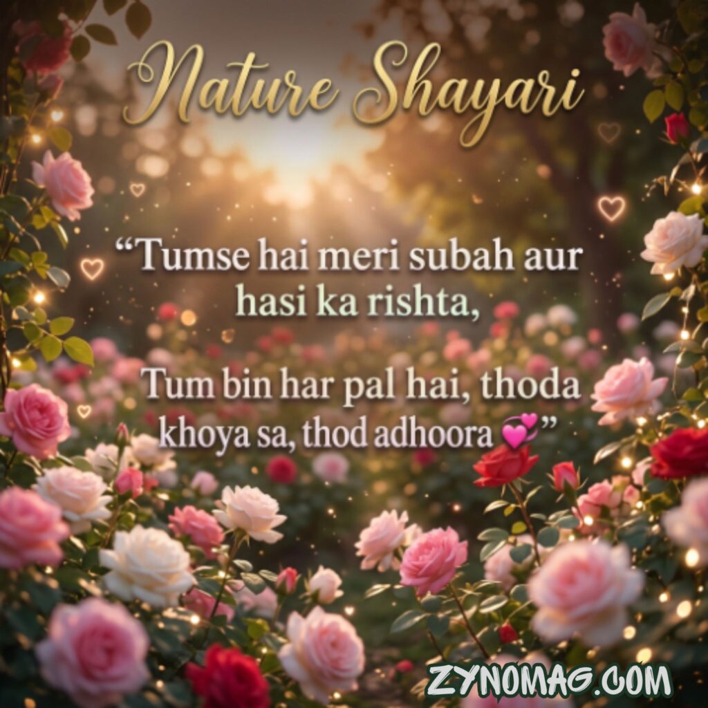 Nature Shayari in English