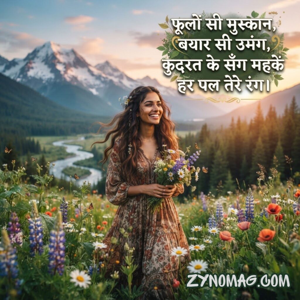 Nature Shayari in Hindi for Girl