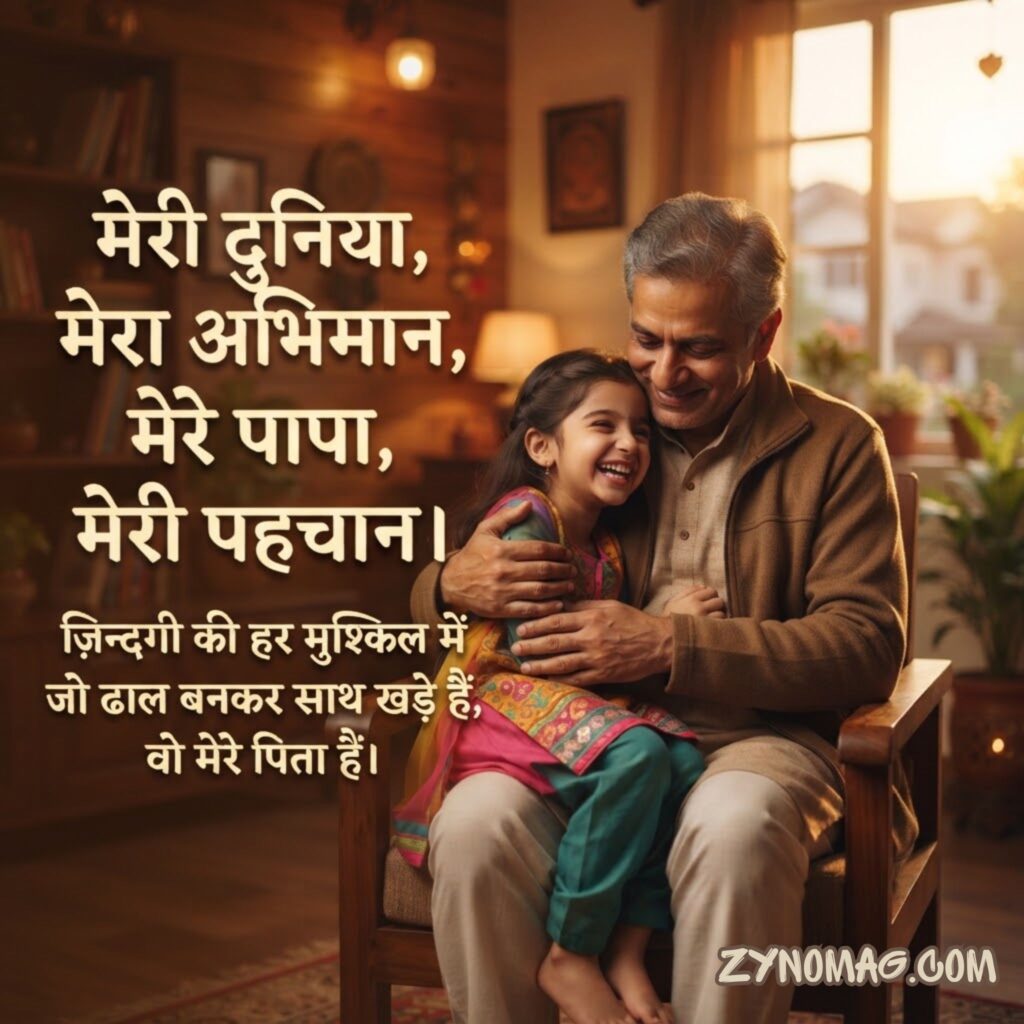 Papa Shayari in Hindi