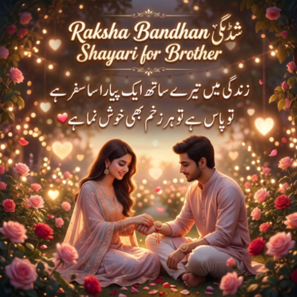 Raksha Bandhan Shayari for Brother