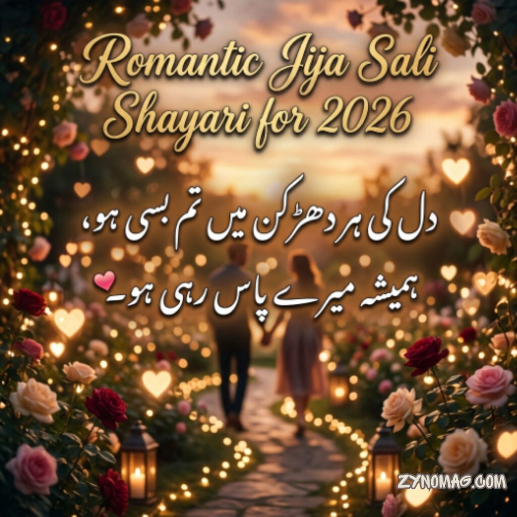 Romantic Jija Sali Shayari for 2026