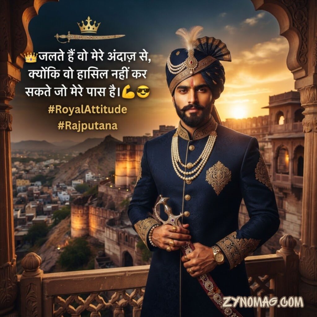 Royal Attitude Status in Hindi