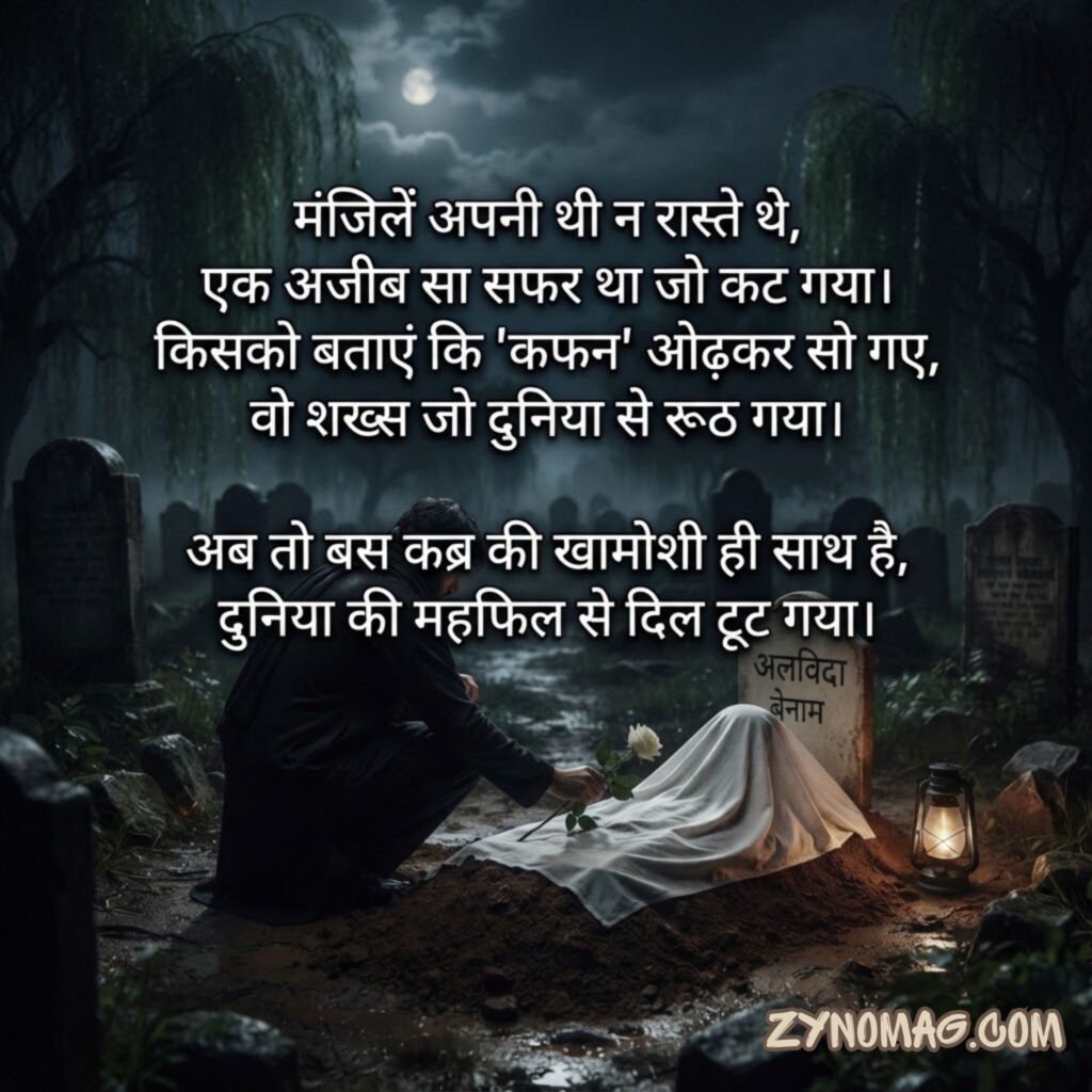 Sad Kafan Maut Shayari