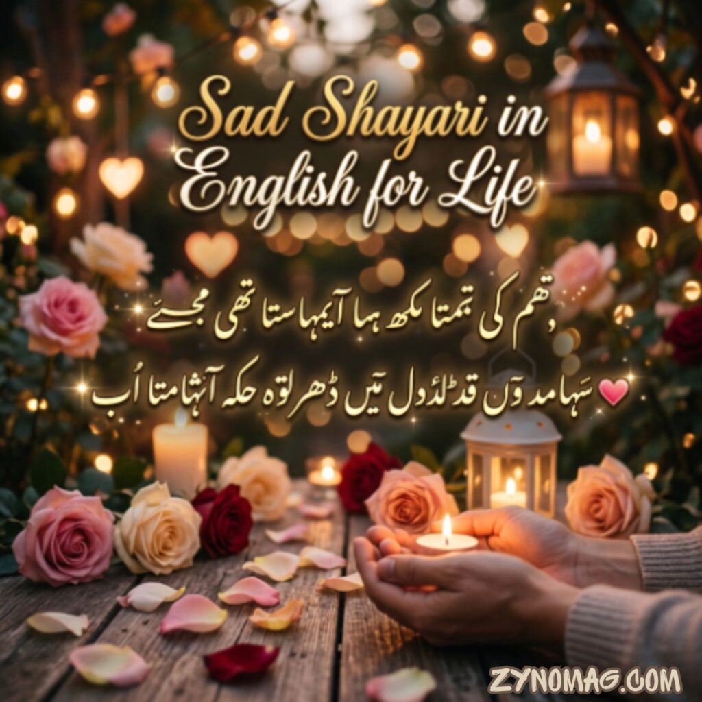 Sad Shayari in English for Life