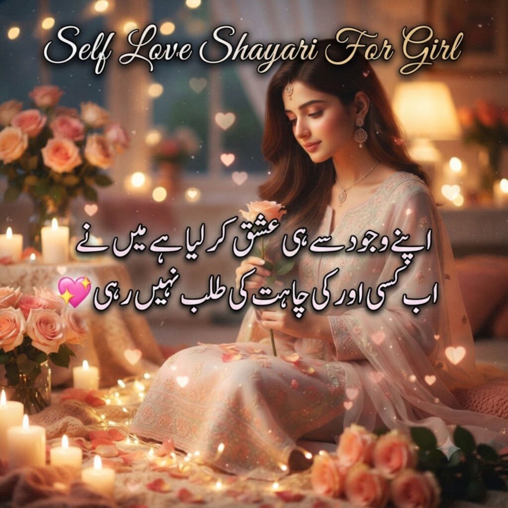 Self Love Shayari For Girl
