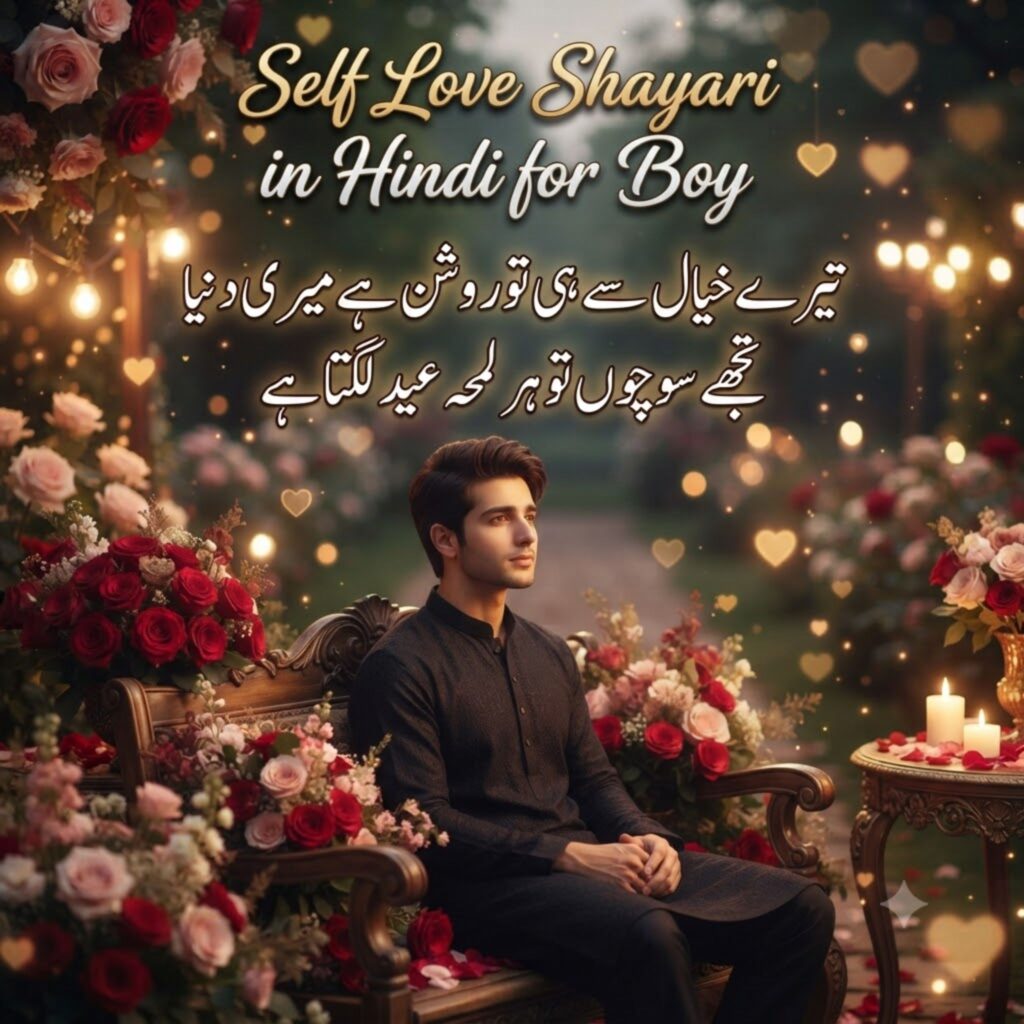 Self Love Shayari in Hindi for Boy