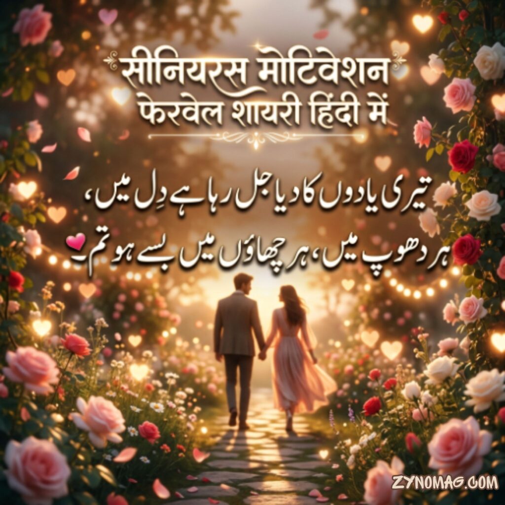 Seniors Motivation Farewell Shayari in Hindi