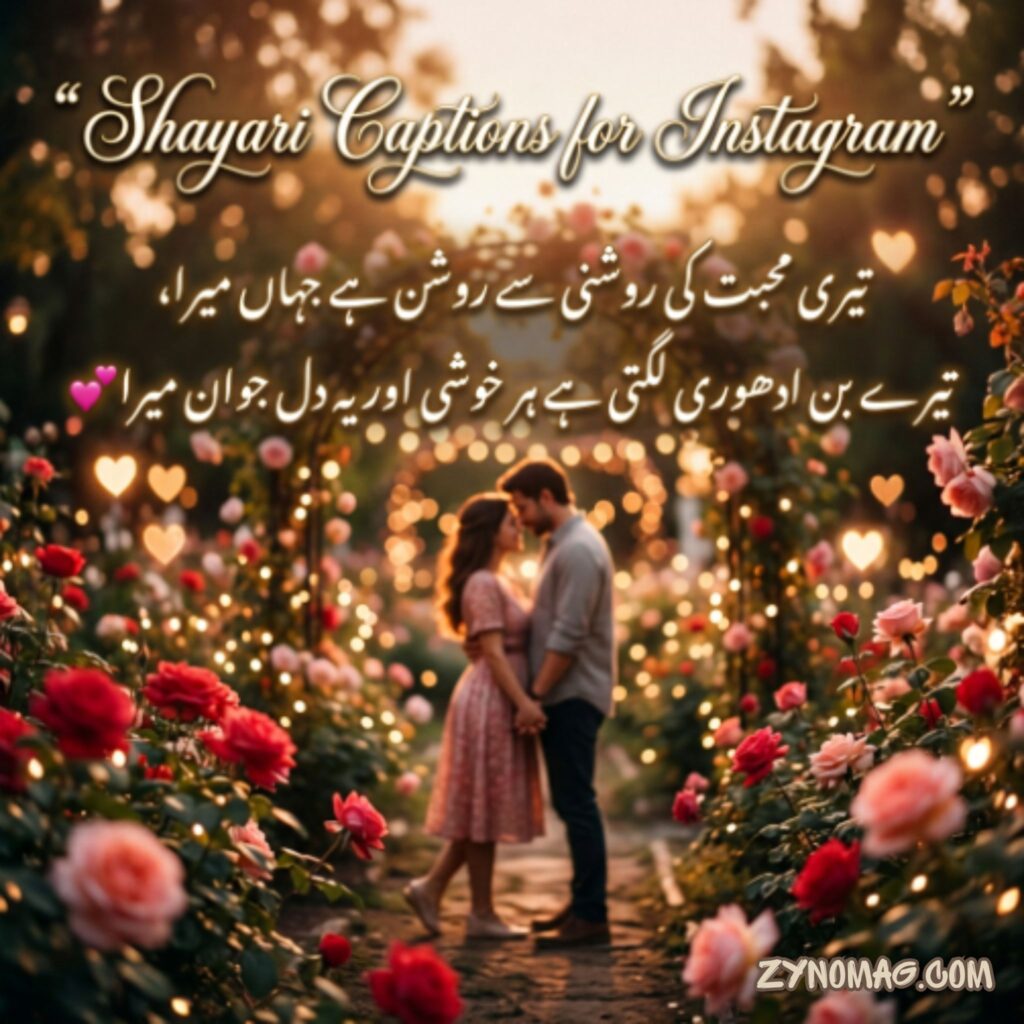 Shayari Captions for Instagram