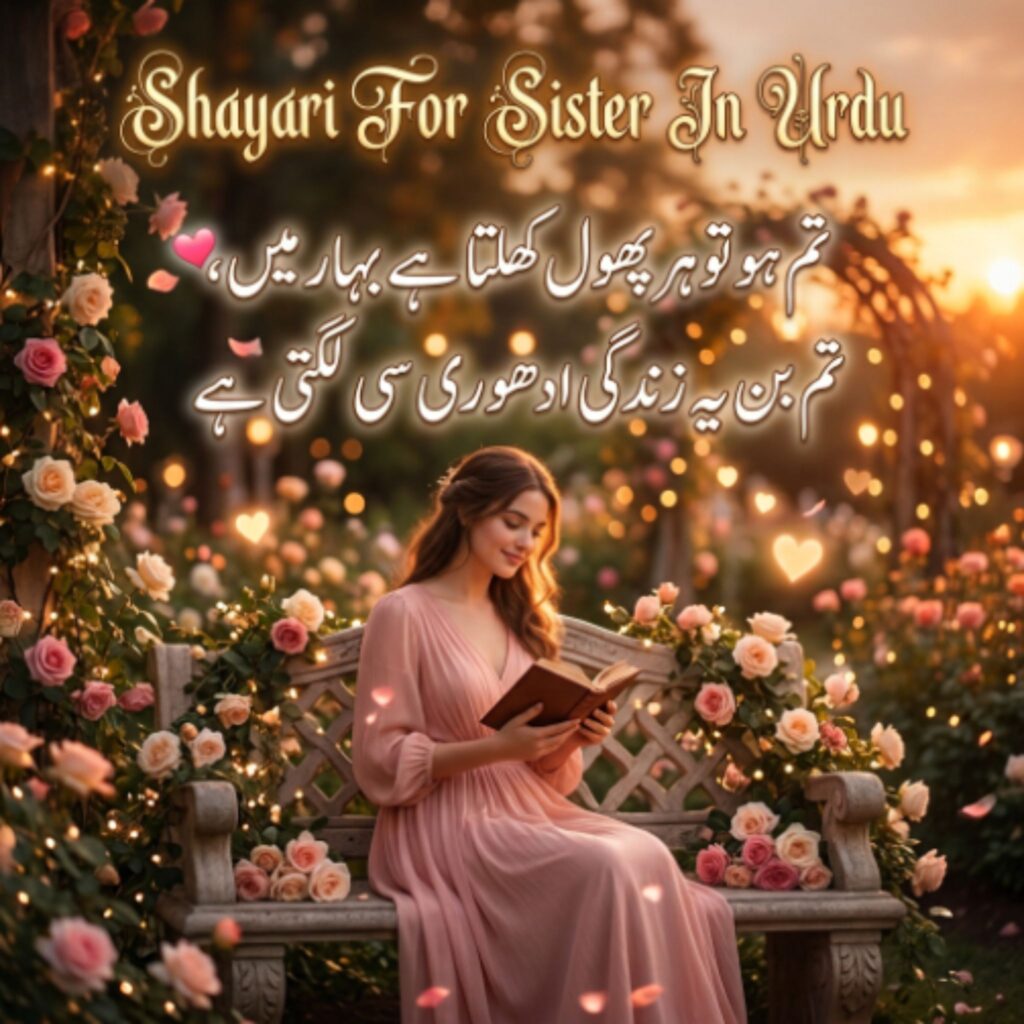 Shayari For Sister In Urdu